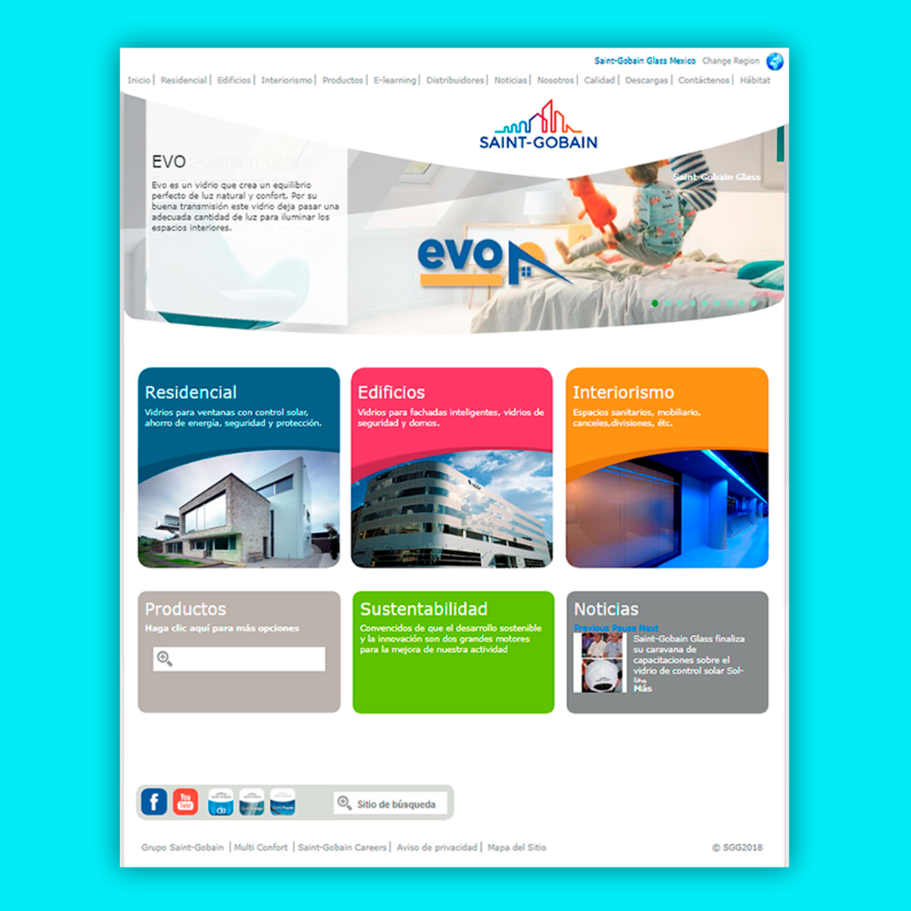 Sitios Web Saint-Gobain